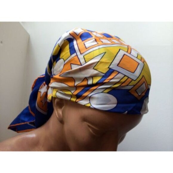 Vintage Burmel  Scarf Acetate Made in Japan - Picture 7 of 7